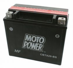 MOTO POWER CBTX20-BS